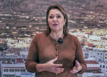 LUCION HERNANDEZ: ALICIA VANOOSTENDE DIPUTADA DEL PARLAMENTO DE CANARIAS Y  EXCONSEJERA DE AGRICULTURA DEL GOBIERNO DE CANARIAS