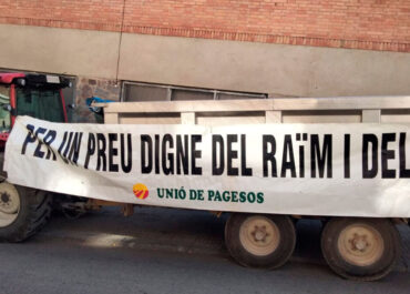 AGROINFORMACIÓN: Los agricultores de tres CCAA unen fuerzas para exigir unos precios justos para la uva de cava y vino ante el temor de unos precios inasumibles.