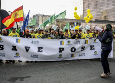EL TIME: El Gobierno canario respalda las demandas del sector primario del archipiélago en la movilización agraria celebrada en Bruselas
