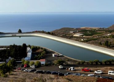 EL APURÓN: Las balsas públicas de La Palma se sitúan al 49% de su capacidad a comienzos de febrero.