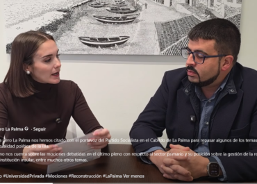 ONDA CERO LA PALMA: Hoy en Onda Cero La Palma nos hemos citado con el portavoz del Partido Socialista en el Cabildo de La Palma para repasar algunos de los temas que están marcando la actualidad política de la isla.  Borja Perdomo nos cuenta sobre las mociones debatidas en el último pleno con respecto al sector primario y su posición sobre la gestión de la reconstrucción por parte de la institución insular, entre muchos otros temas.