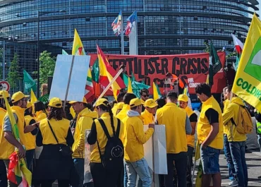 AGROINFORMACIÓN: Motivos de la protesta en Estrasburgo: la subida de fertilizantes provocará una caída de rendimientos del 45% en cereales y el 35% en el olivar