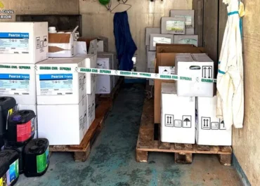 LA VOZ DE GALICIA: Inmovilizados en Zas más de 1.500 kilos de productos fitosanitarios ilegales
